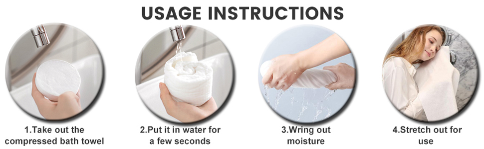 compressed bath towels for travel