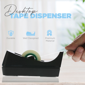 desktop tape dispenser heavy weight office desk 3M scotch