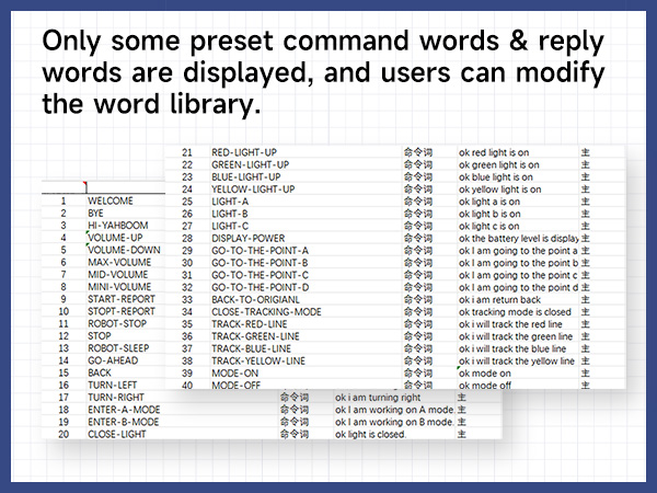 AI voice interaction module Customized voice command development