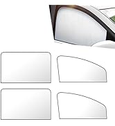 Downhill 4 PCS Car Side Window Sun Shades, Sun Protection Breathable Privacy Protection Car Windo...