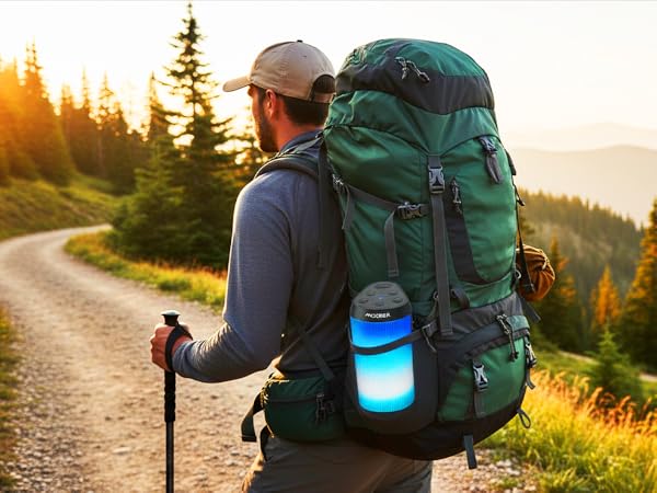 Compact, portable, perfect for any outdoor activity,including camping,hiking,traveling,adventuring