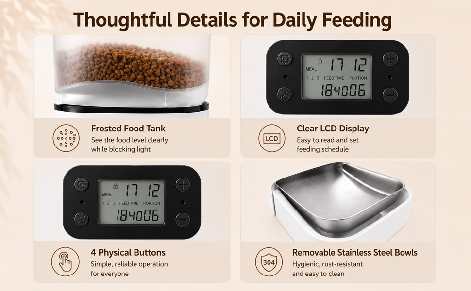 automatic cat feeder