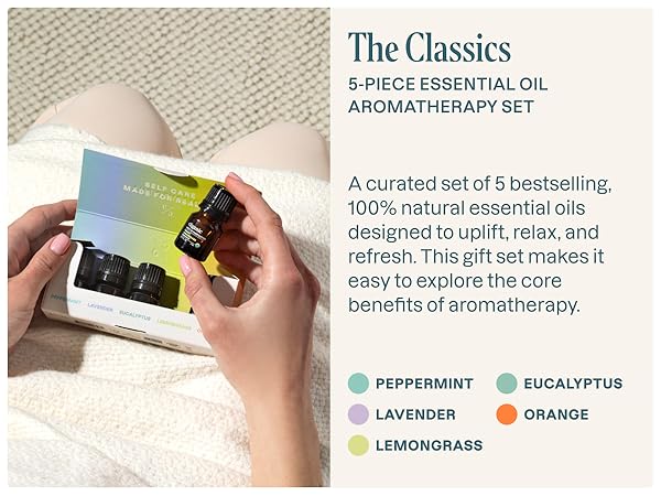 The Classics 5-Piece Aromatherapy Set 