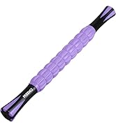 MZDXJ Muscle Roller &amp; Massage Roller Stick for Athletes - Lymphatic Drainage Support, Relieves Mu...