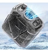 Koonie Portable Waist Clip Fan, Personal Fan with 100 Speed Levels, Belt Cool Clip on Pants with ...