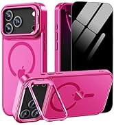 ZOZDOKG Magnetic for iPhone 17 Pro Max Case with Stand [Fit for MagSafe] Camera Kickstand Matte S...