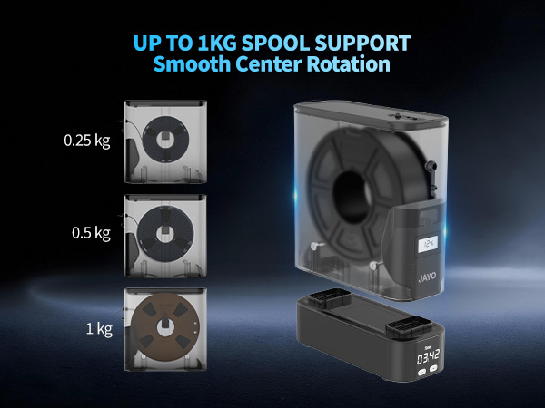 filament dryer box filament dehydrator high temp filament dryer