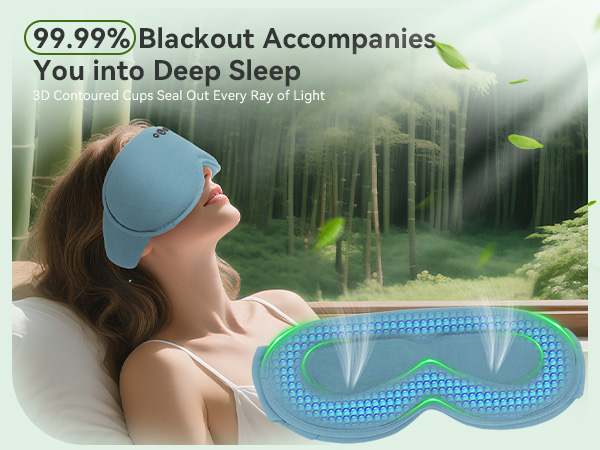 bluetooth sleep mask total blackout