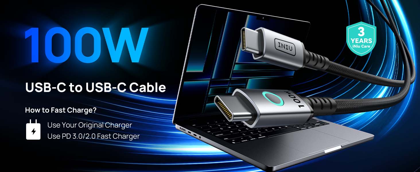 INIU 100W cable
