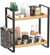 LEMIKKLE Coffee Bar Accessories and Organizer Countertop, Coffee Station Organizer Coffee Condime...