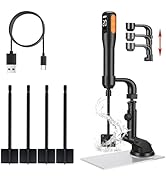 Keway Resin Mixer, Epoxy Resin Supplies Electric with Adjustable Stand -3 Speeds &amp; Smart Timer Mi...