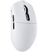 ATTACK SHARK G3 Wireless Gaming Mouse,White | Tri-Mode 2.4G/BT5.2/USB-C, PAW3311 Sensor, 25,000 D...