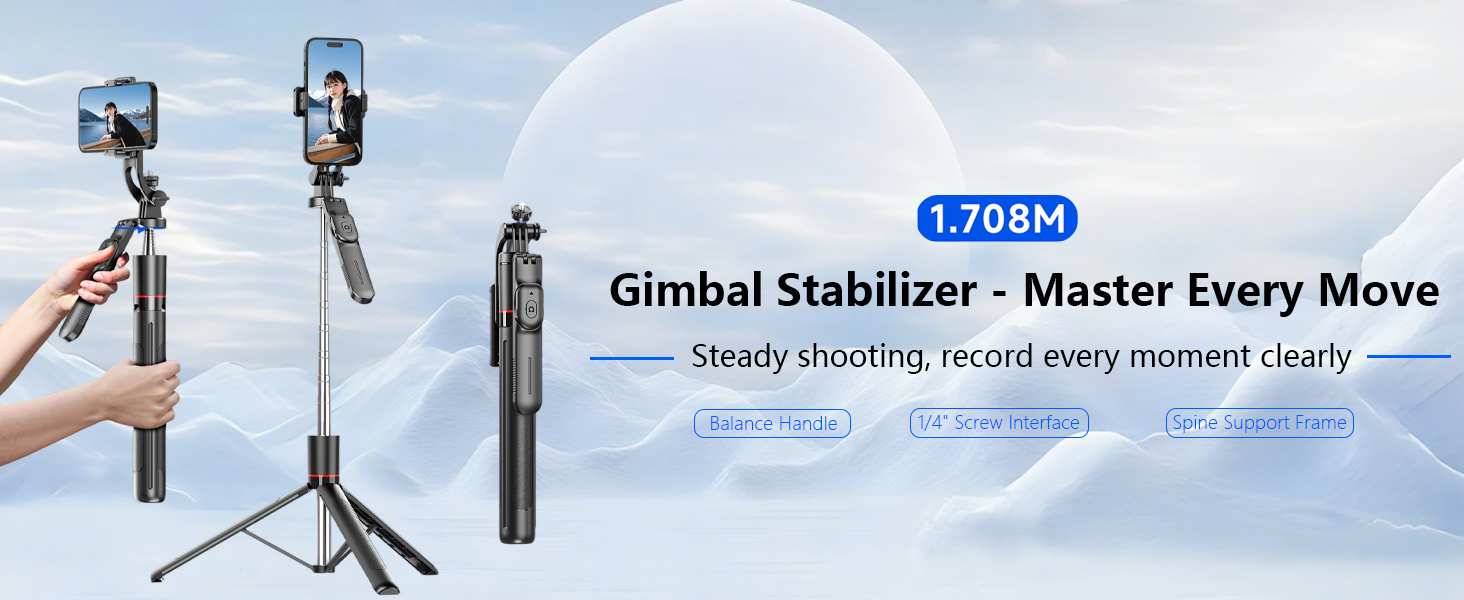 Gimbal Stabilizer - Master Every Move