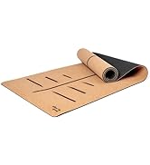 Luxury Cork Yoga Mat - Non Slip, Extra Thick Grip. Thicker, Longer, and Wider for More Comfort an...