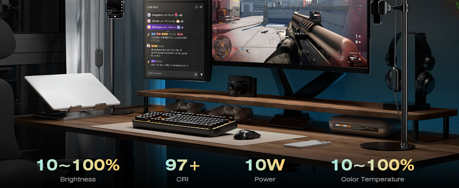 ring light with stand