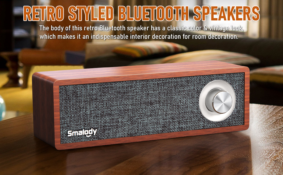 Wood Bluetooth Speaker 1
