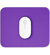 Purple Mouse Pad, Nice and Cute Mouse Pad, Splash-proof Textured 10.2 x 8.2Inch, Stitched Edge No...