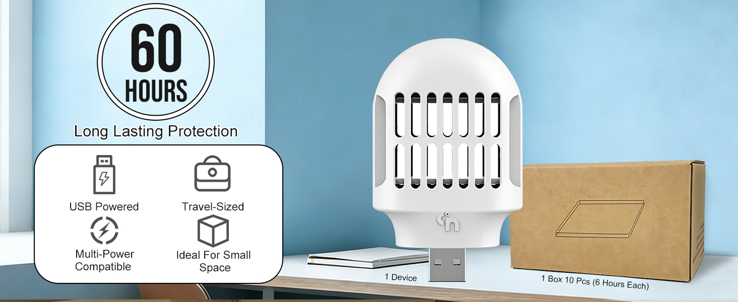 60 HOURS Long Lasting Protection