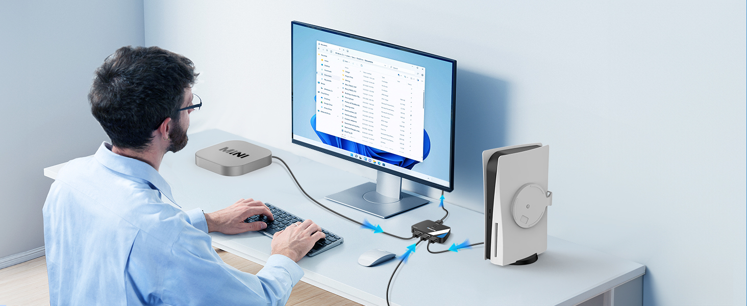 hdmi splitter 3 in 1 out