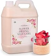 Silica Gel Flower Drying – 7 LBS Flower Drying Silica by Reusable, Color Indicating Silica Gel Be...