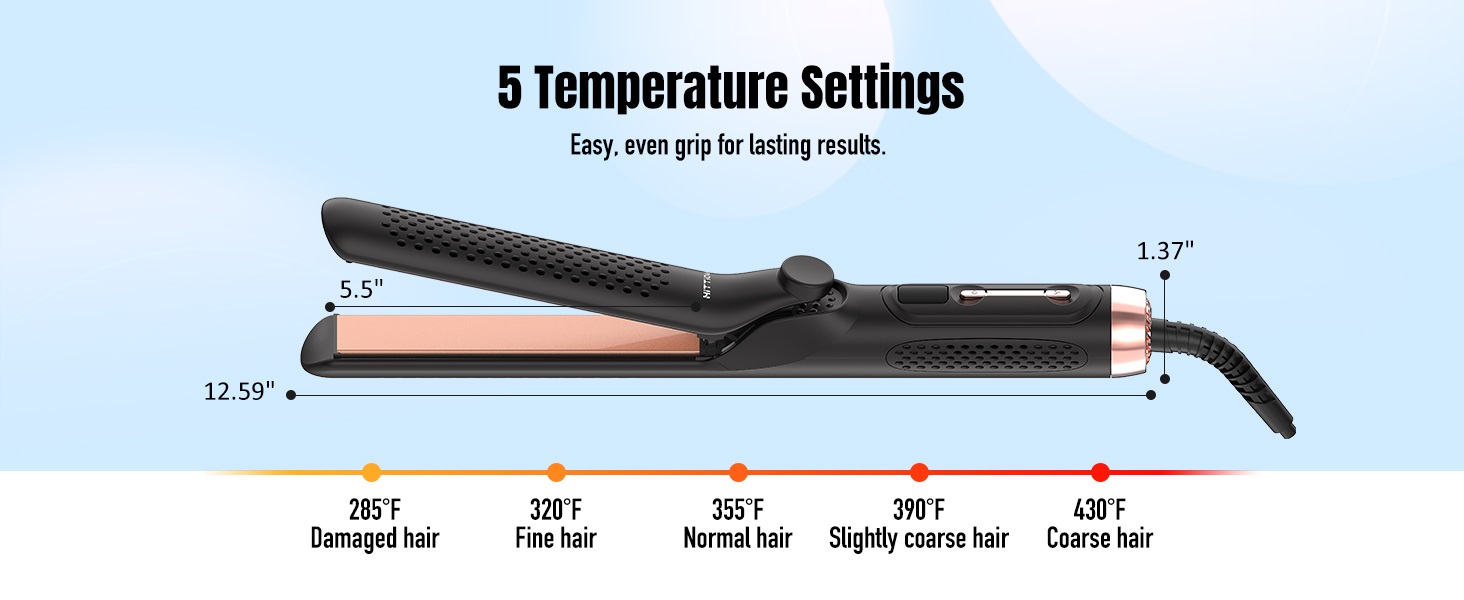 hair straightener and curler 2 in 1