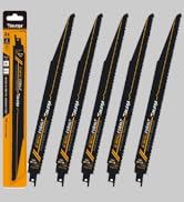 Metal Wood Demolition Reciprocating Saw Blades 9 Inch 8+10TPI Sawzall Blades