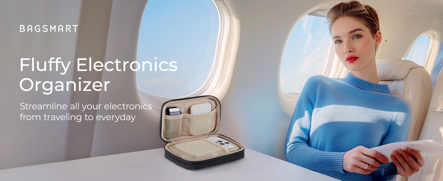 Fluffy Electronics Organizer