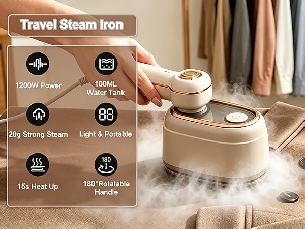 travel steamer iron