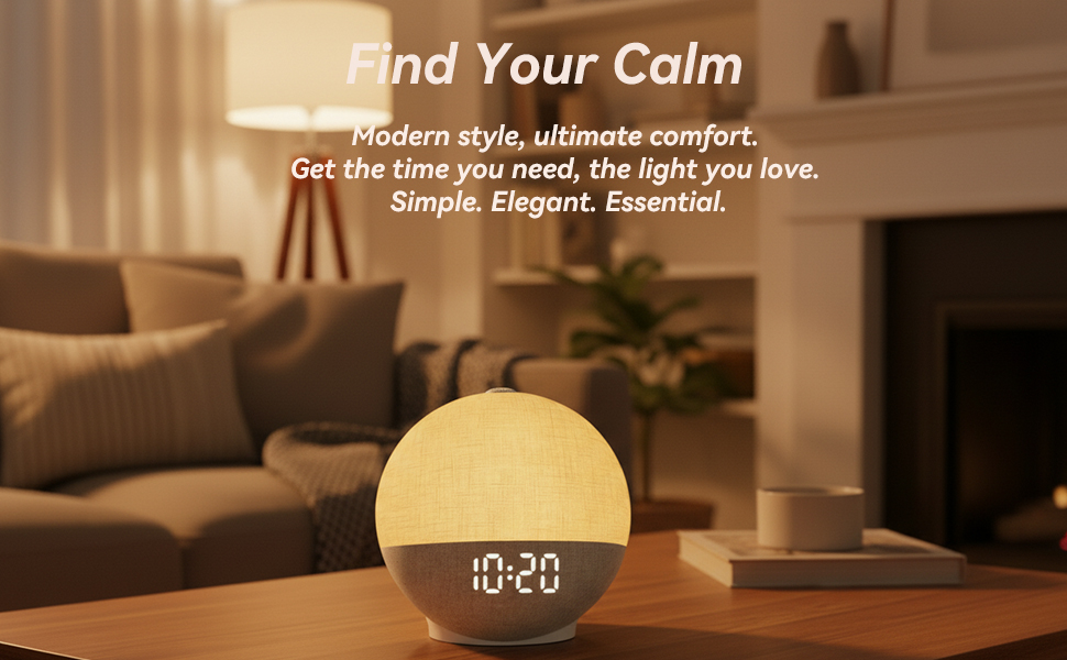 sunrise alarm clock wake up light