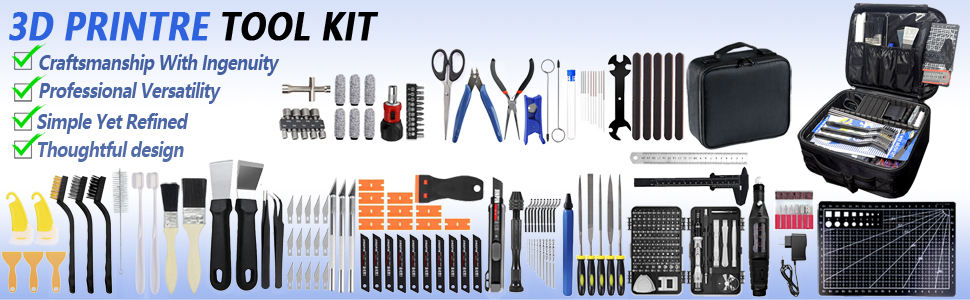 262 Pieces 3D Printer Accessories Tool Set