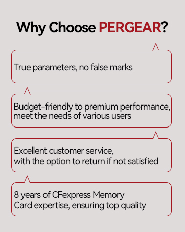 PERGEAR cfexpress 4.0 type A