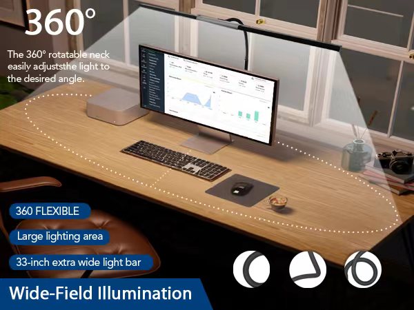 LED Desk Lamp for Office Home