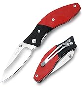 Pocket Knife, Folding Knife with Clip, EDC for Men &amp; Women, 3in 8Cr13MoV Stainless Steel Blade, G...