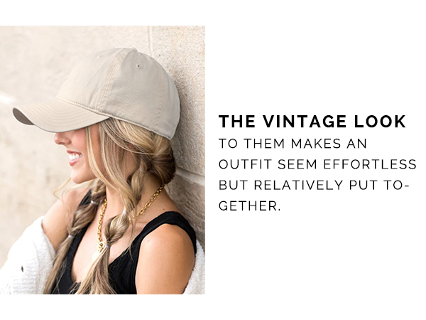 Washed Cotton baseball cap