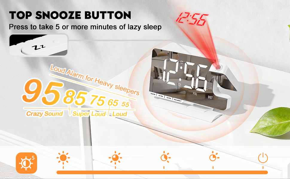 Top Snooze Button