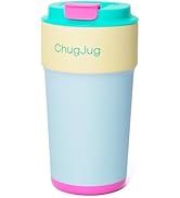 ChugJug 16 oz Travel Coffee Mug with Ceramic Coating, Leak-Proof Vacuum Insulated Coffee Tumbler ...