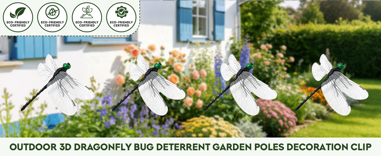 Artificial Dragonfly Clips