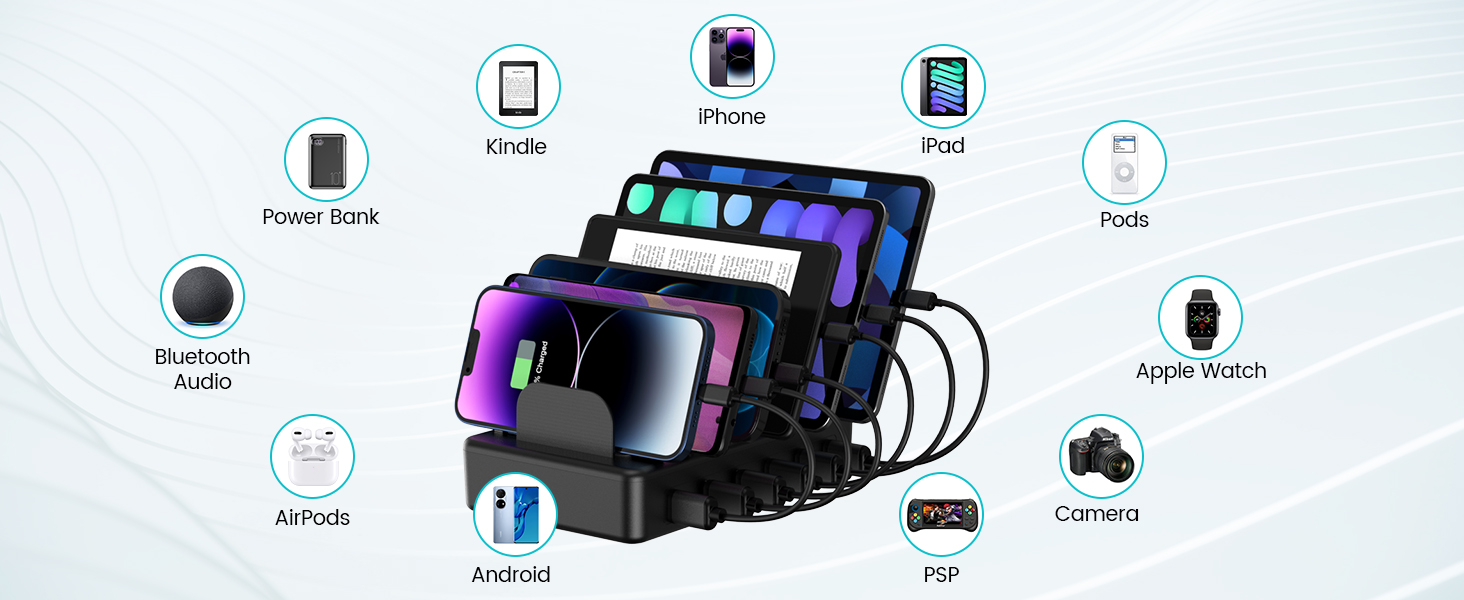 multiple charging station