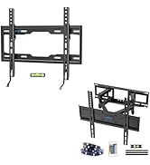 Fixed TV Wall Mount for Most 26-60 Inch TVs,Ultra Slim TV Mount with Quick Release Lock&amp;UL Listed...