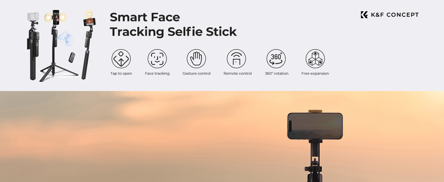 face tracking tripod for iphone