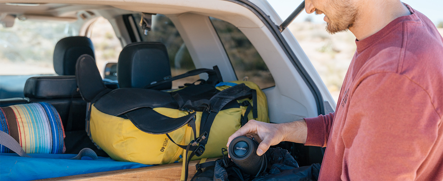 portable bluetooth speaker for home outdoor office travel musibaby versatile compact sound device