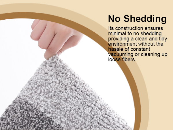 no shedding