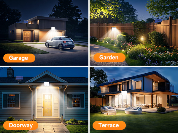 solar powered motion lights for outside solar security light solar flood lights outdoor waterproof ?