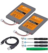 Pickle Power PS3 Controller Battery Replacement, 2 Pack LIP1359 Battery for Sony Playstation 3 PS...