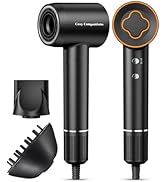 Cosy Companions Hair Dryer, 150000 RPM High-Speed Brushless Motor Negative Ionic Blow Dryer for F...