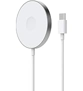 for Magsafe Charger for iPhone, 3 in 1 Magnetic Wireless Charger Pad, 15W Fast Magsafe Charger, C...