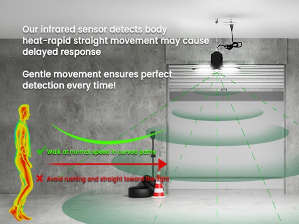 motion sensor garage light