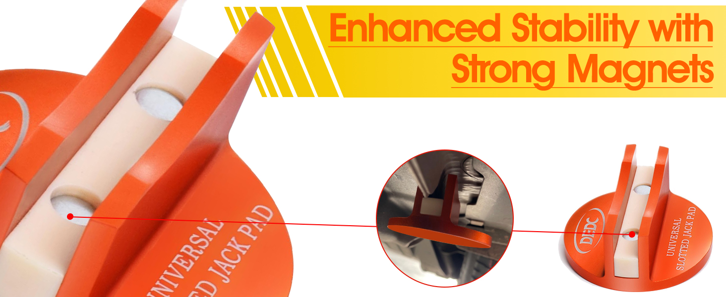 universal magnetic frame rail protector floor jack pinch weld adapter pinch weld adapter