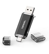TOPESEL Type C 128GB USB C Flash Drive Dual 2-in-1 Thumb Drive USB 3.0/3.1 Gen1 Drive 128 GB Memo...