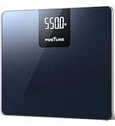 Posture 550lb Capacity Digital Bathroom Scale High Precision Body Weight Scale Extra Wide Platfor...